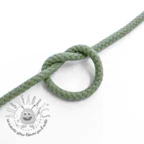Cordino di cotone 5 mm dark old green