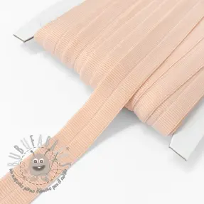 Elastico per bordatura matt 20 mm RIB salmon