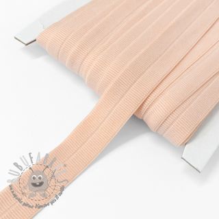 Elastico per bordatura matt 20 mm RIB salmon