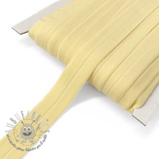 Elastico per bordatura matt 20 mm RIB yellow