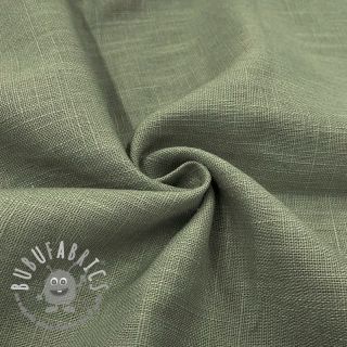 Lino prelavato old green
