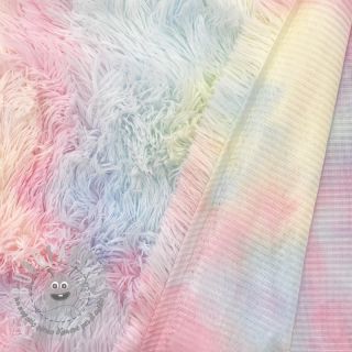 Pelliccia sintetica Rainbow light