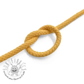Cordino di cotone 5 mm ochre