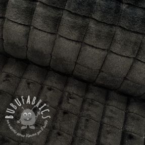 Pelliccia sintetica Block black