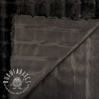 Pelliccia sintetica Block black