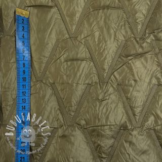 Tessuto trapuntato Triangle olive