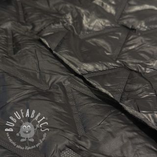 Tessuto trapuntato Triangle black