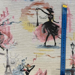 Tessuto decorativo jacquard Triomphe blanc