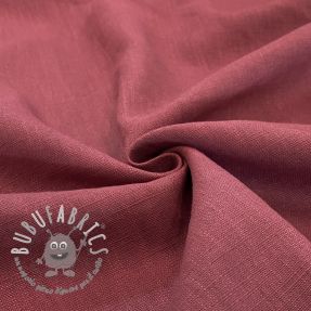 Lino prelavato dark blush