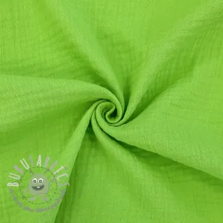 Mussola/Doppia garza neon lime