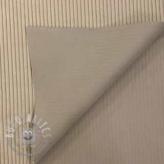 Velluto a coste HUGGY beige
