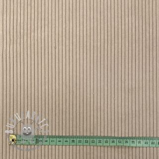 Velluto a coste HUGGY beige