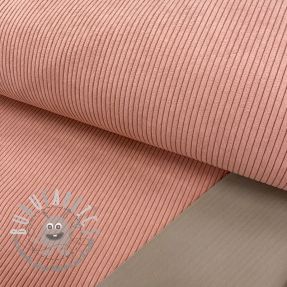 Velluto a coste HUGGY bois de rose