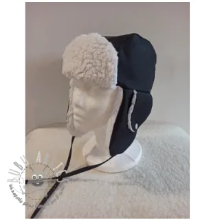 Tessuto antipioggia con trattamento idrofobo black