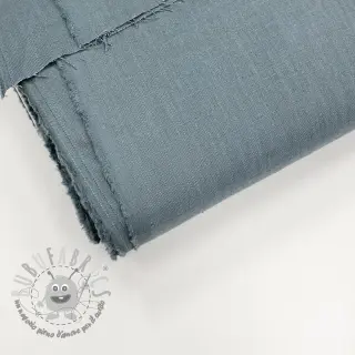 Lino prelavato ocean green