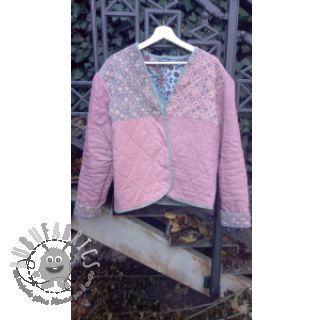 Lino prelavato mauve
