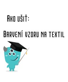 Barvení vzoru na textil
