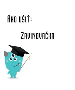 Ako ušiť - Zavinovačka