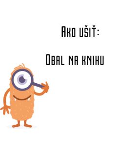 Ako ušiť - Obal na knihu