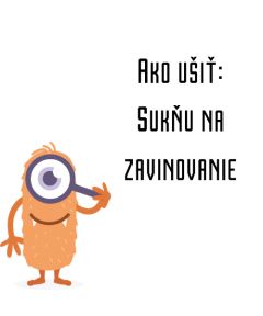 Ako ušiť - Sukňu na zavinovanie