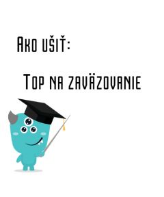 Ako ušiť - Top na zaväzovanie