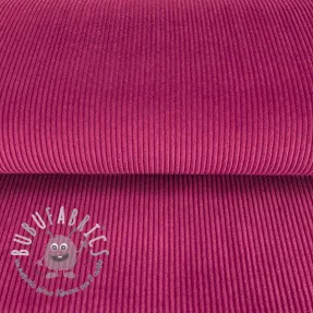 Velluto a coste dark pink
