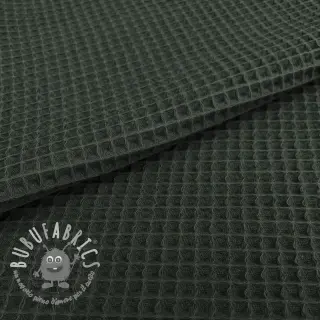 Cotone a nido d'ape army green