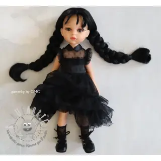 Tulle per TUTU DOT black