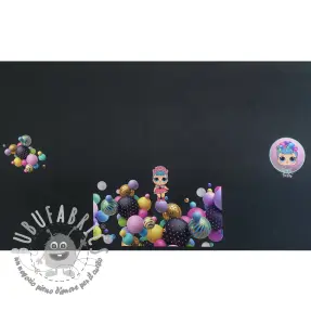 Felpa Doll black PANEL digital print 2nd class