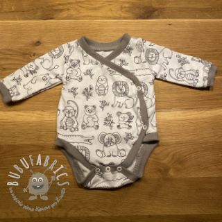 Costina elastica RIB gris ORGANIC