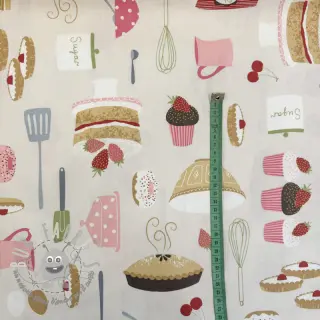 Tessuto decorativo premium Baking sweet recipe
