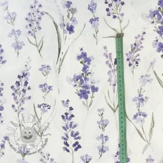Tessuto decorativo premium Watercolour lavender field