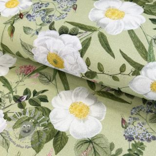 Tessuto decorativo Romantic rose garden digital print