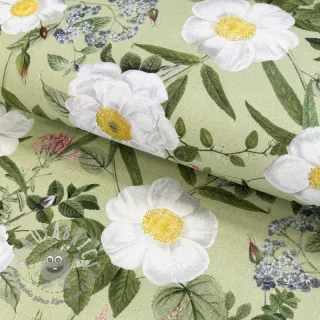 Tessuto decorativo Romantic rose garden digital print