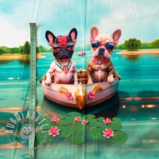 Jersey Romantic couples PANEL digital print