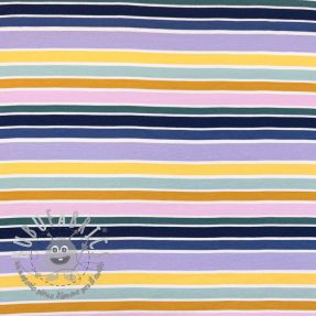 Jersey Patches and stripes multicolour green