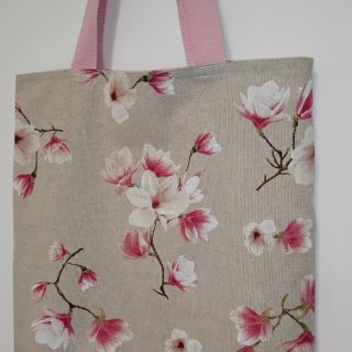 Tessuto decorativo Linenlook Floral magnolia bloom