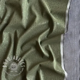Ecopelle per abbigliamento STRUCTURE army green