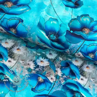 Jersey Blue love digital print