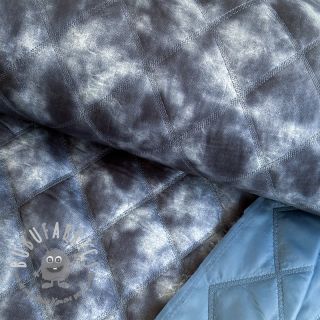 Tessuto trapuntato Diamond midnight blue