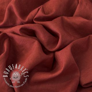 Lino prelavato 170 g wine red