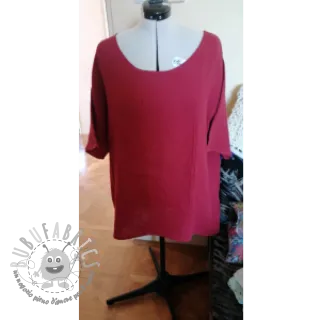 Mussola/Doppia garza red