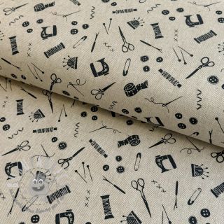 Tessuto decorativo Linenlook LITTLE SEWING ATELIER
