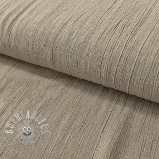 Viscosa con lino CRINCLE sand