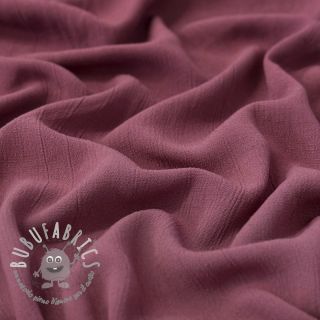 Viscosa con lino CRINCLE mulberry