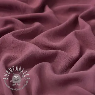 Viscosa con lino CRINCLE mulberry
