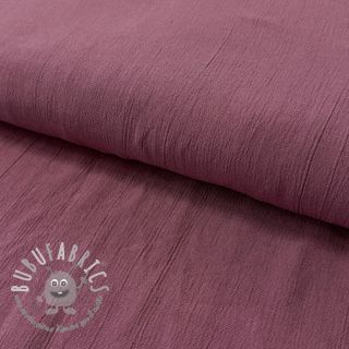 Viscosa con lino CRINCLE mulberry
