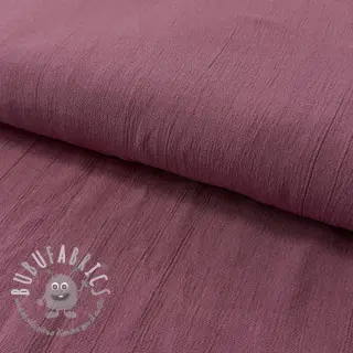 Viscosa con lino CRINCLE mulberry