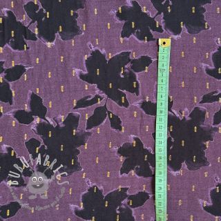 Viscosa LUREX Shadows purple digital print