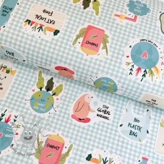 Tessuto decorativo Eco digital print